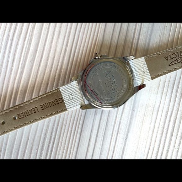 INVICTA Angel Collection Stainless Steel Leather Watch main image 8